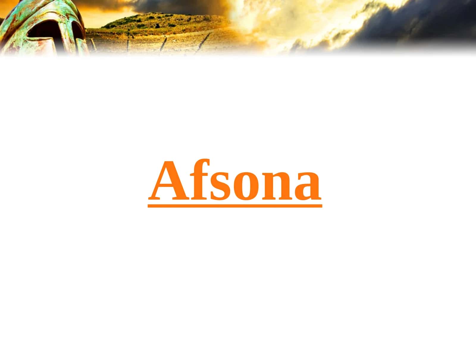 Afsona 1