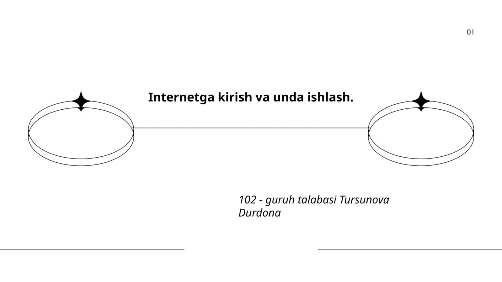 Internetga kirish va unda ishlash 1