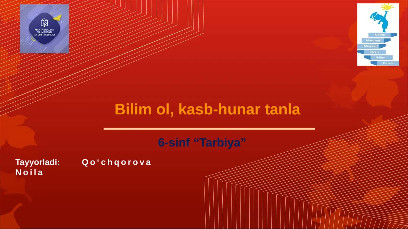 6-sinf“Tarbiya” 1