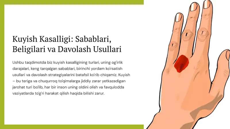Kuyish Kasalligi: Sabablari, Beligilari va Davolash Usullari 1