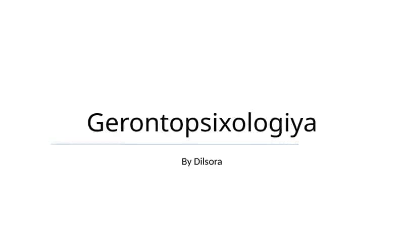 Gerontopsixologiya 1