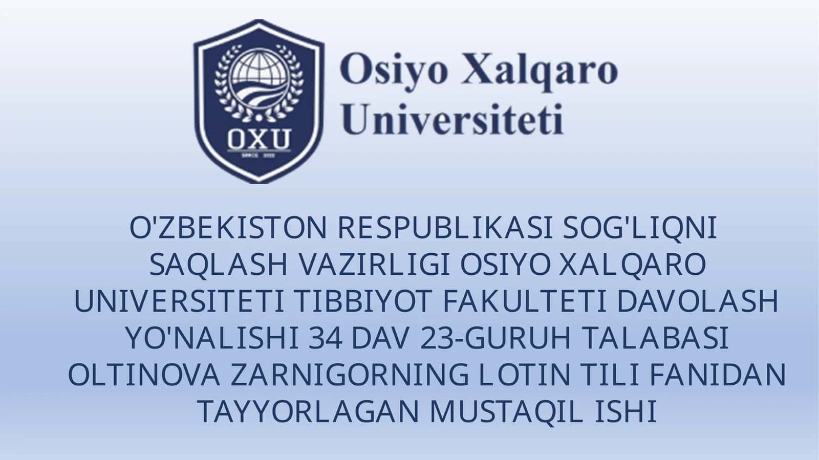 Retsepdagi asosiy qisqartmalar 1