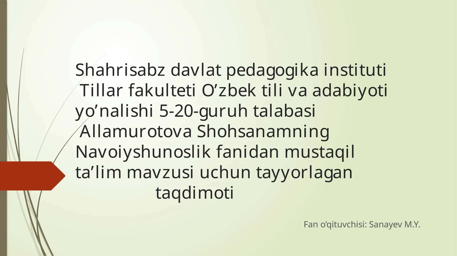 Navoiyning diniy mavzudagi asarlari 1