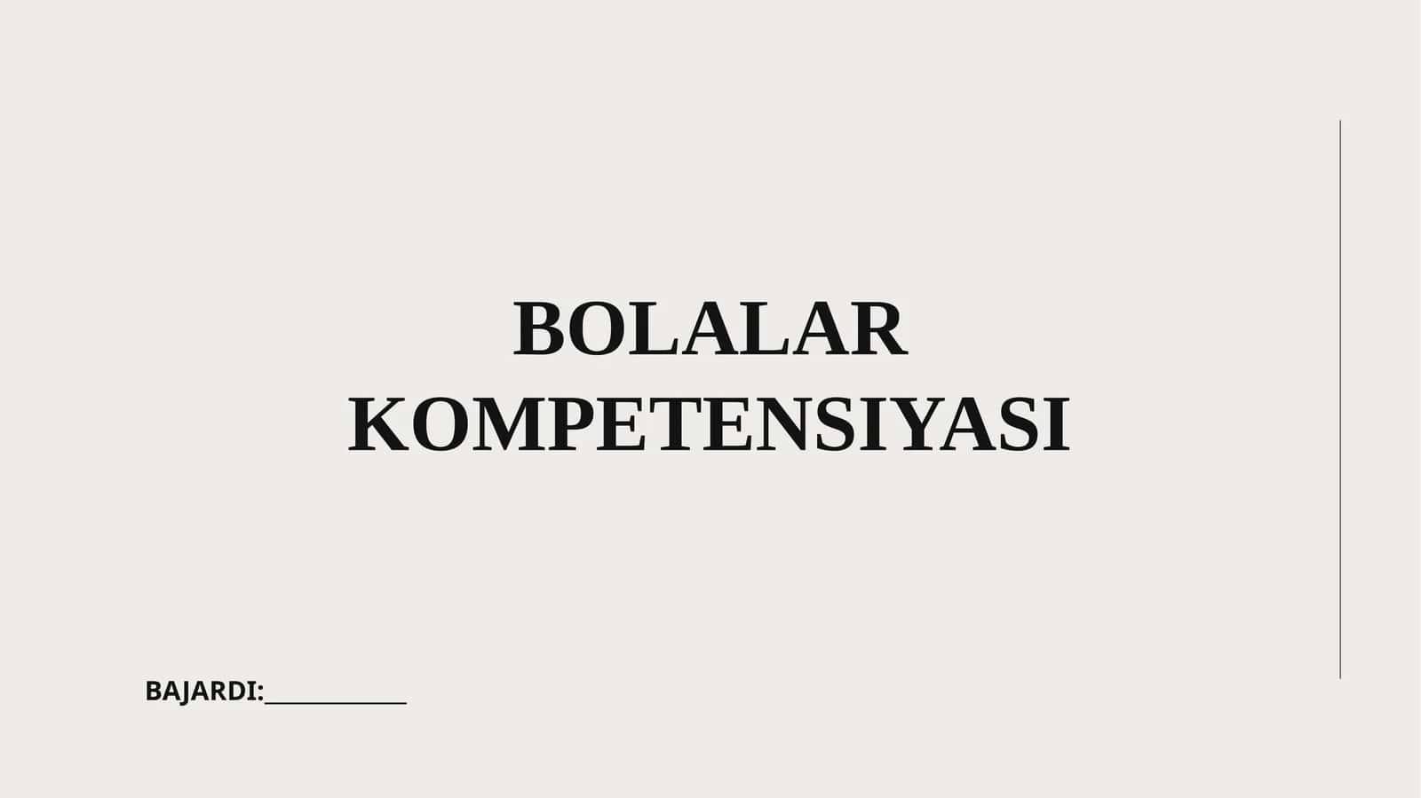 BOLALAR KOMPETENSIYASI 1