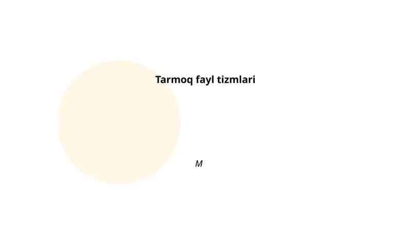 Tarmoq fayl tizmlari 1