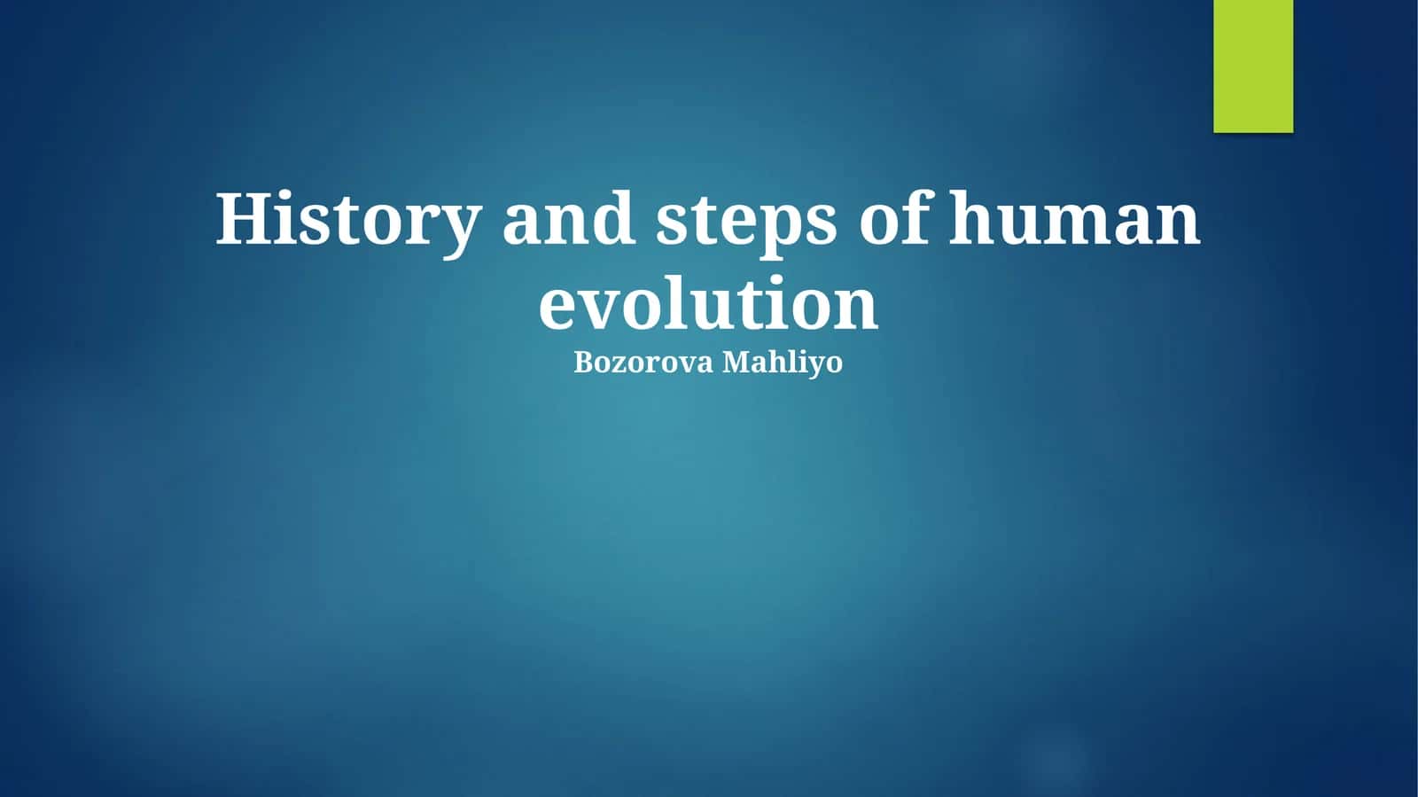 Bozorova Mahliyo 1