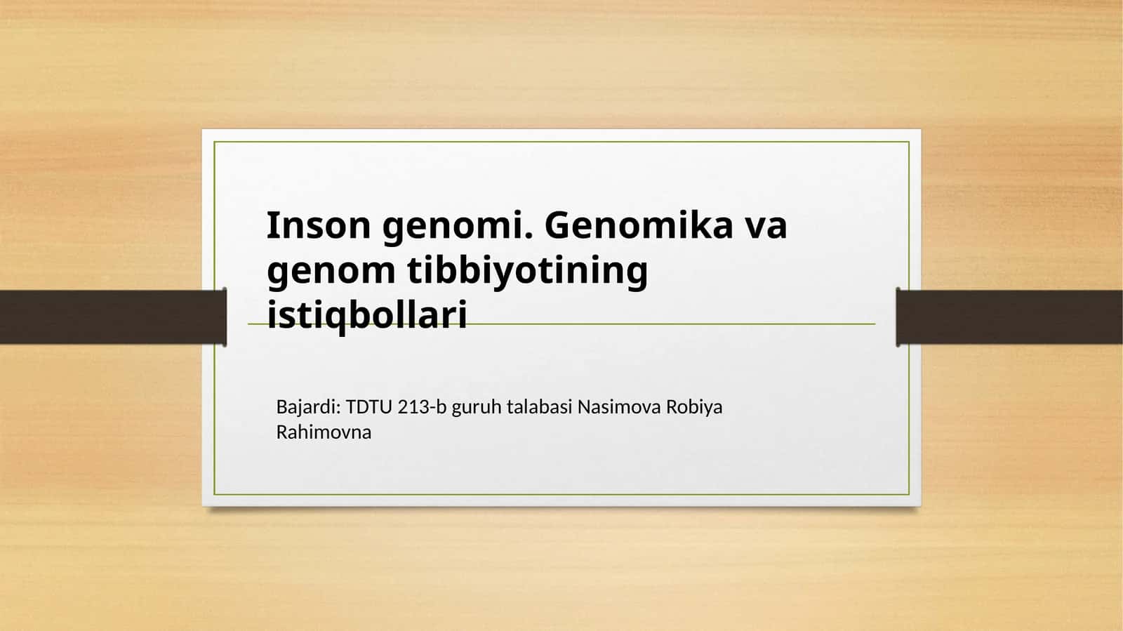 Insongenomi.Genomikavagenomtibbiyotiningistiqbollari 1