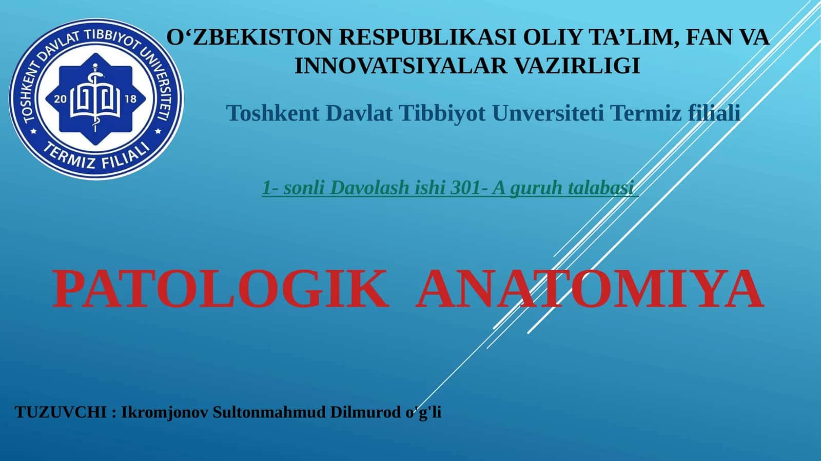 Patologik anatomiya 1