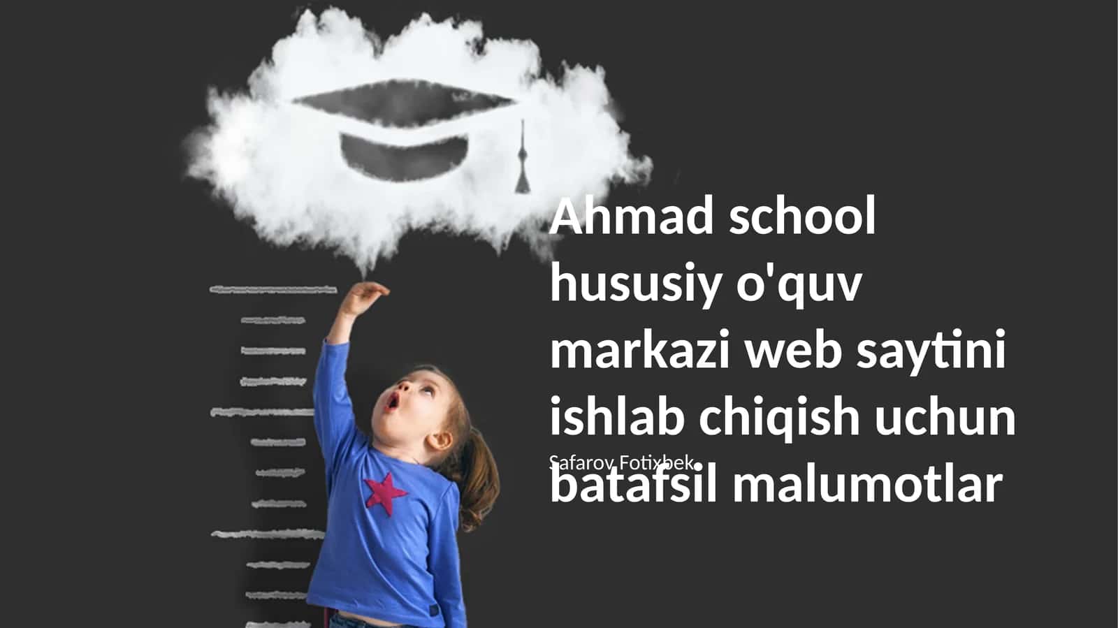 Ahmad school hususiy o'quv markazi web sayti 1