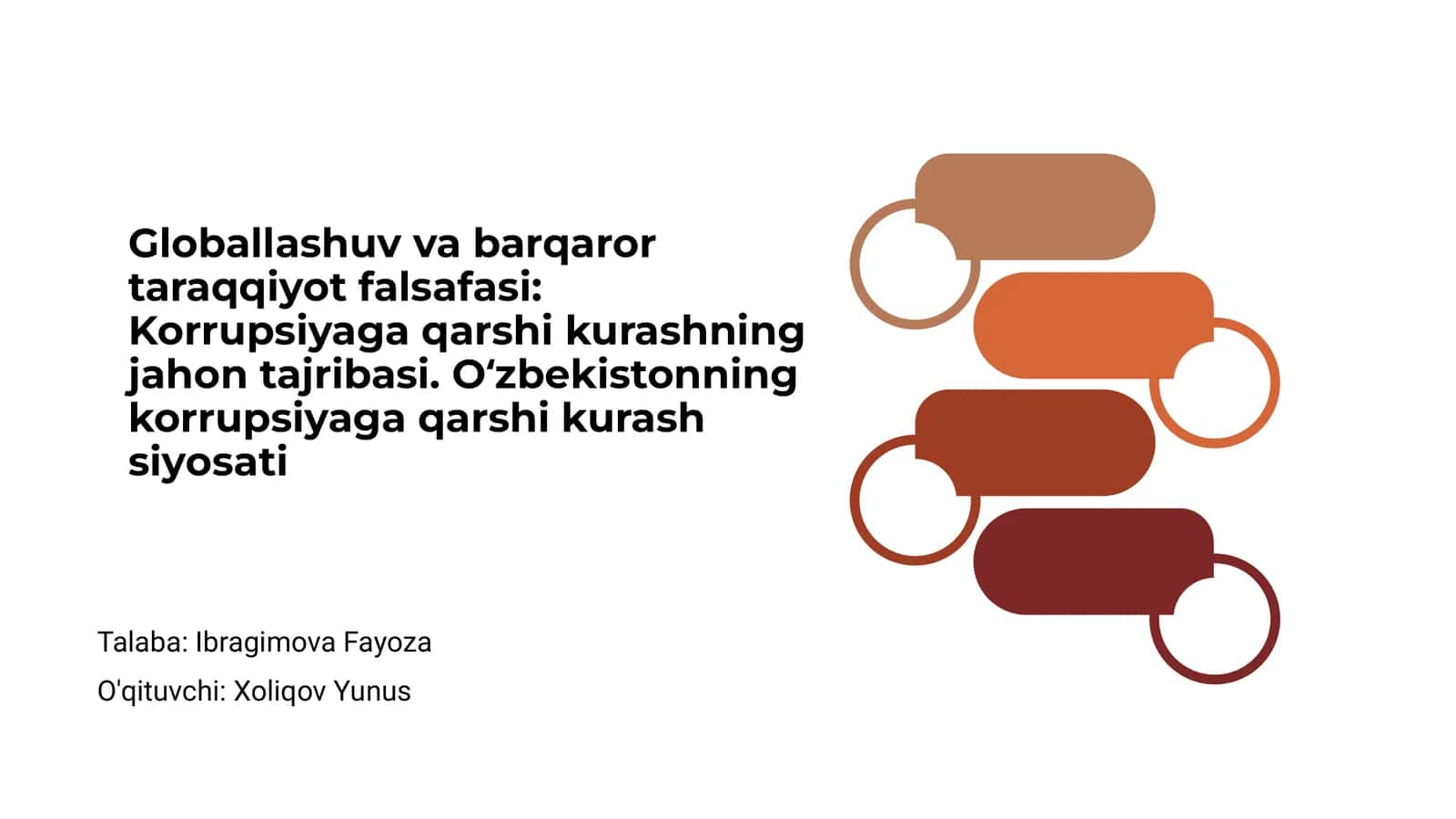 Globallashuv va barqaror taraqqiyot falsafasi: Korrupsiyaga qarshi kurashning jahon tajribasi 1