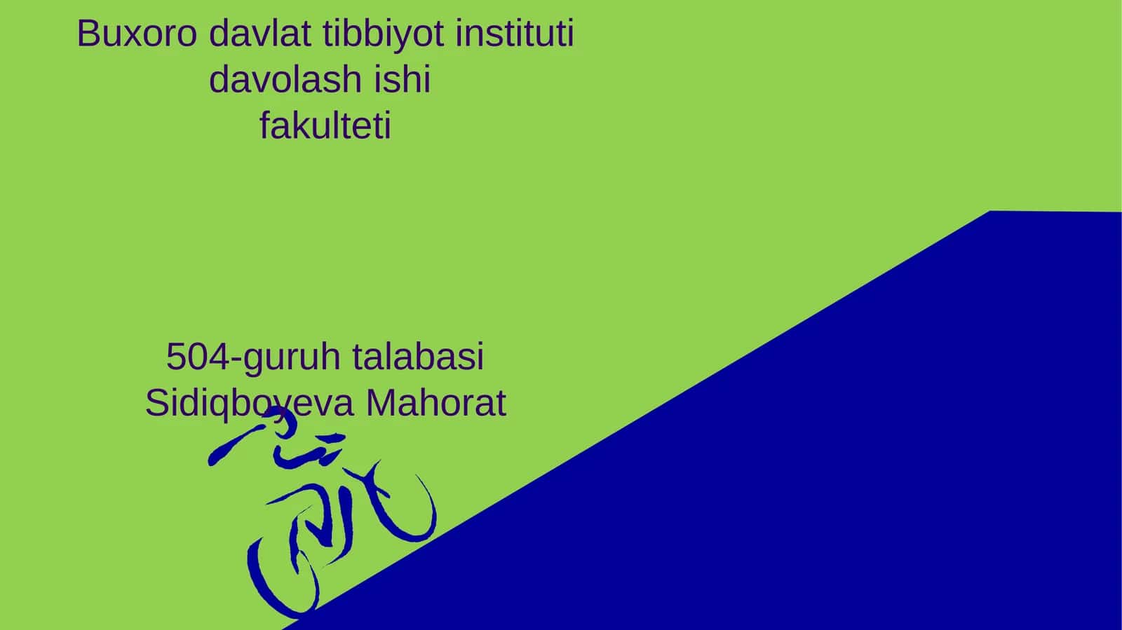 Pasport qism 1
