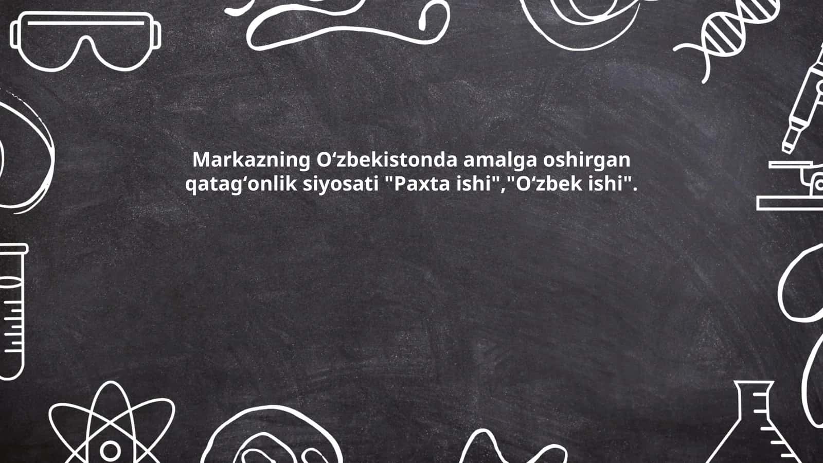 "Paxta ishi"ning kelib chiqishi 1