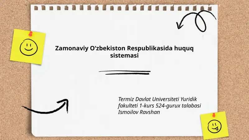 Huquq sistemasi 1