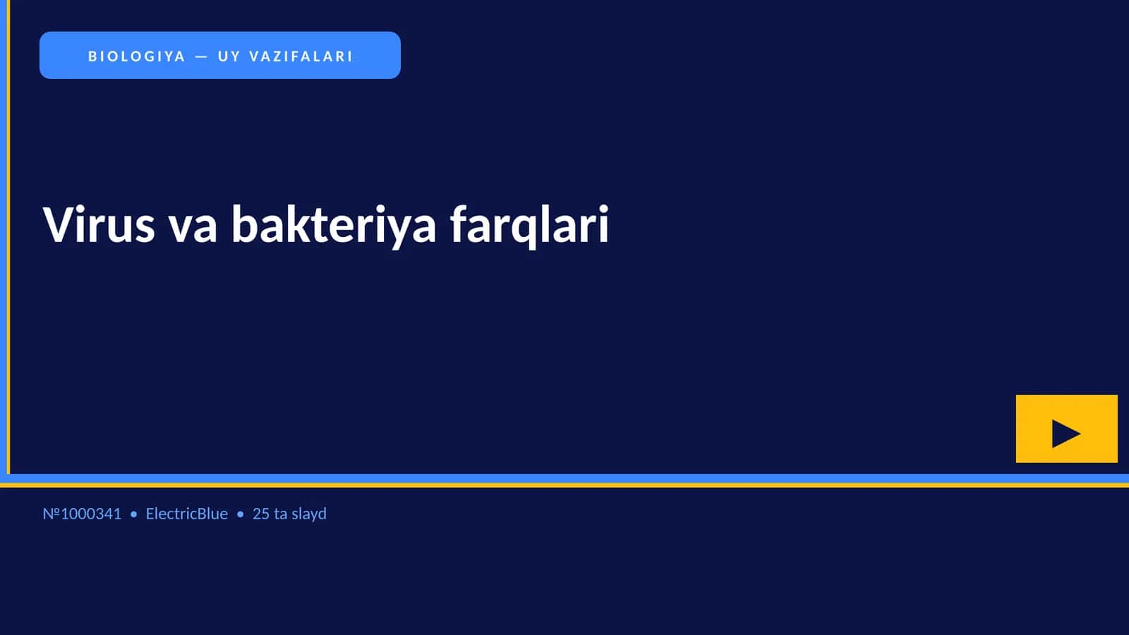 Virus va bakteriya farqlari 1