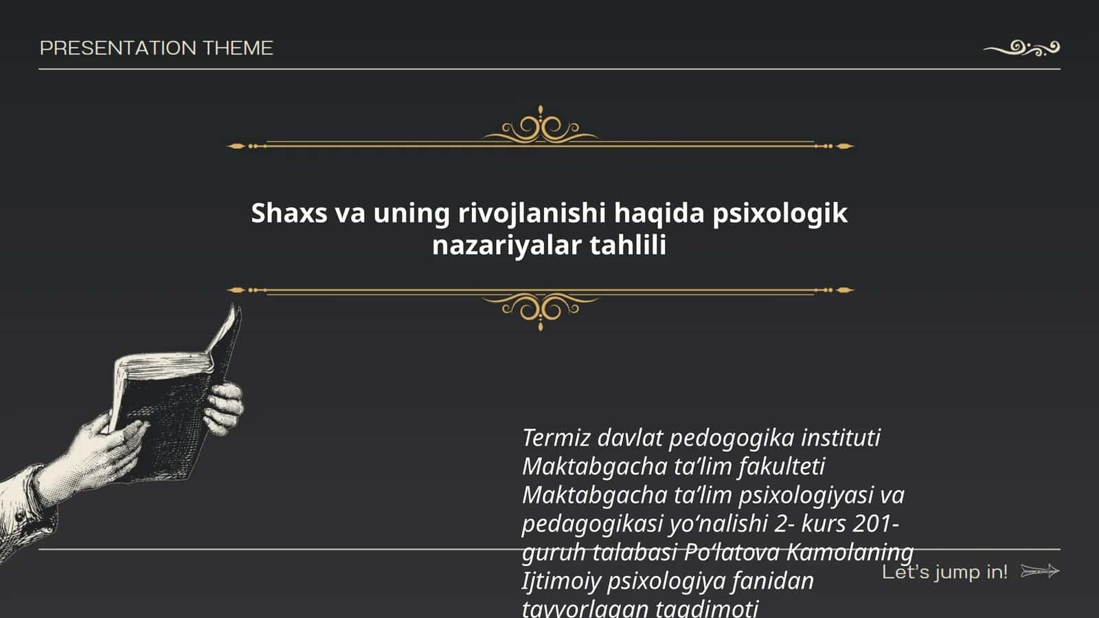 Ijtimoiy psixologiya fanidan tayyorlagan taqdimoti 1