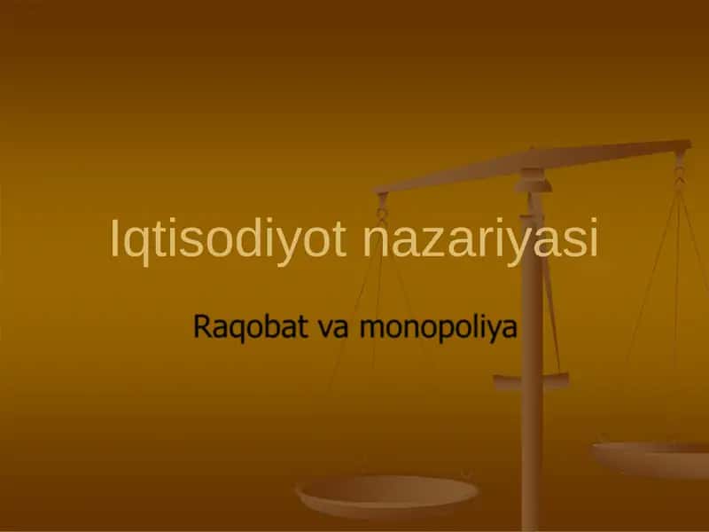 Iqtisodiyotnazariyasi 1