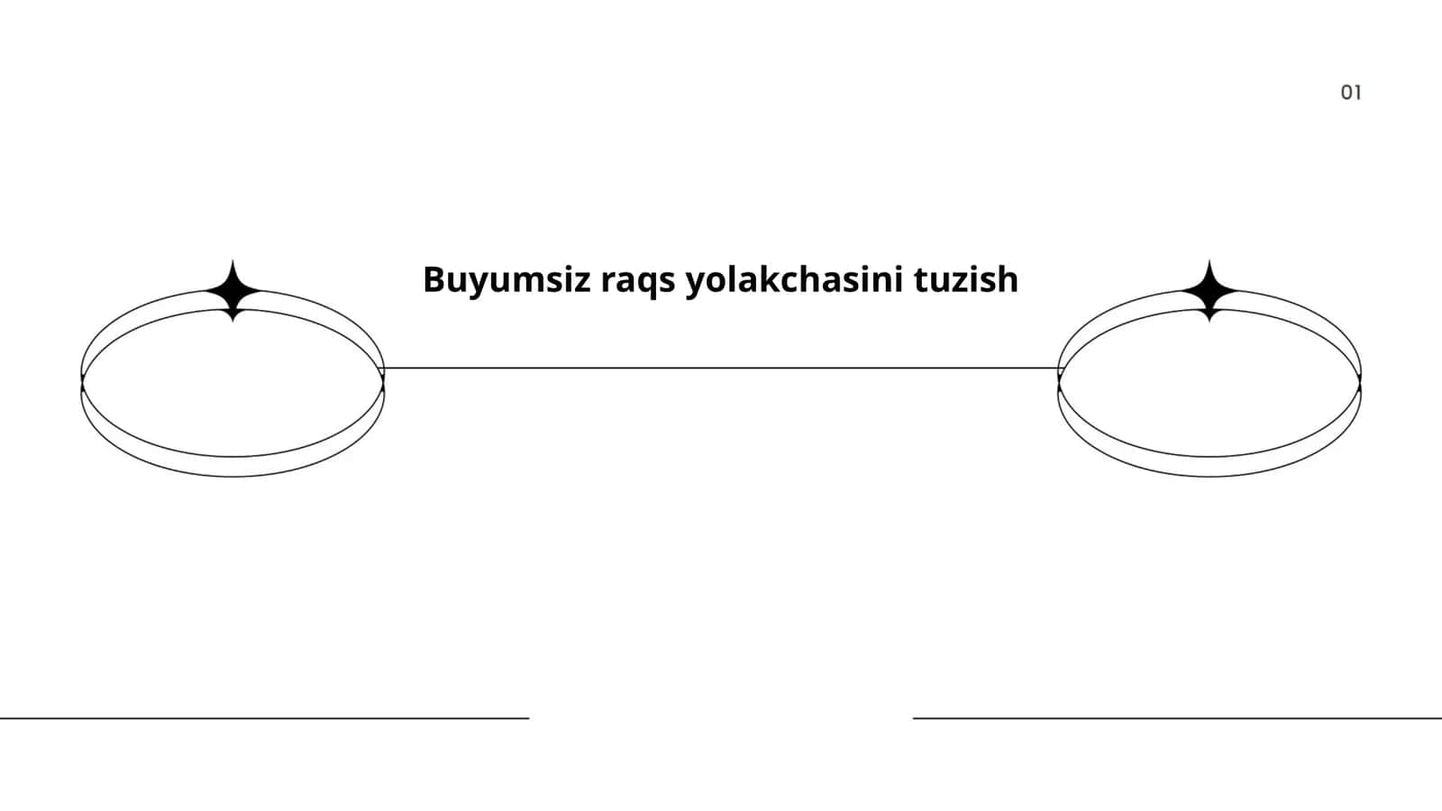 Buyumsiz raqs yolakchasini tuzish 1