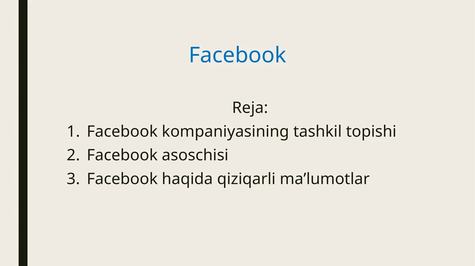 Facebook 1