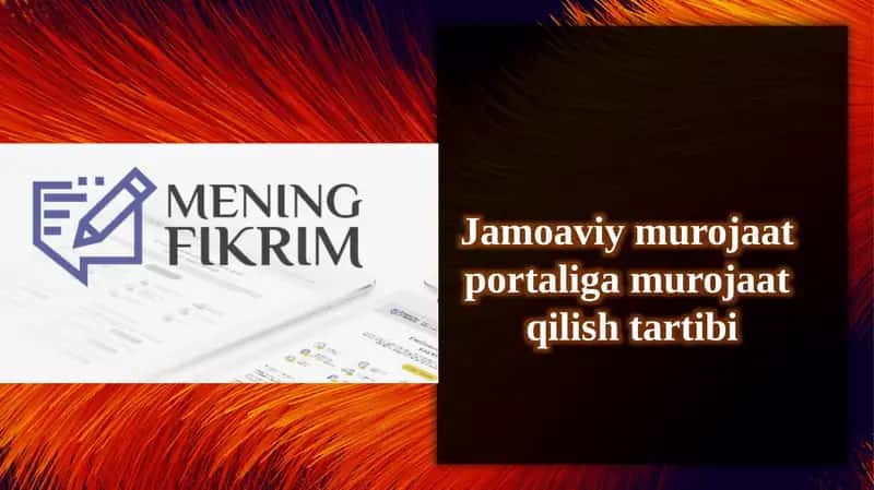Jamoaviymurojaat Portalining Huquqiy Asoslari 1
