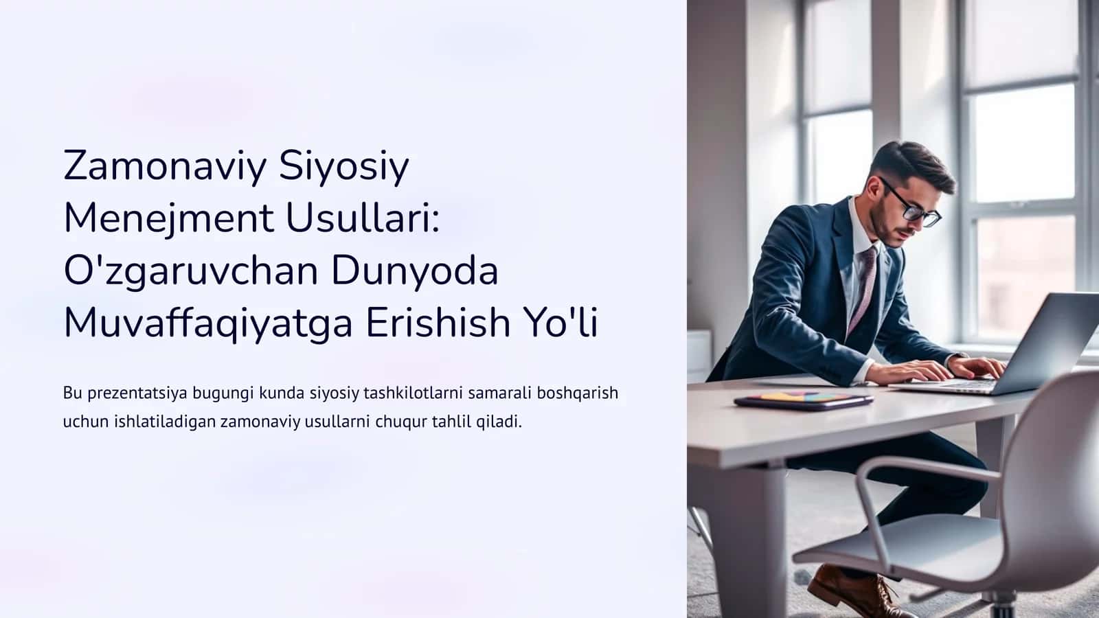 Zamonaviy Siyosiy Menejment Usullari O'zgaruvchan Dunyoda Muvaffaqiyatga Erishish Yo'li 1