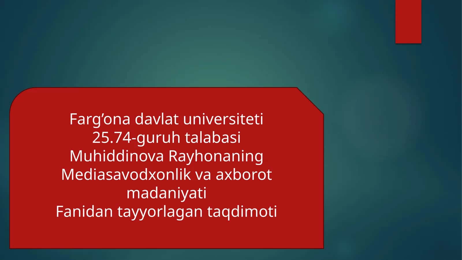 Ijtimoiy Mediada taxdid va xavf-xatarlar 1