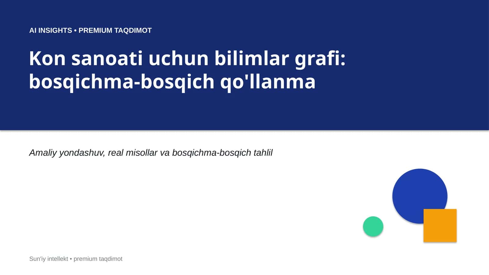 Premium taqdimot 1