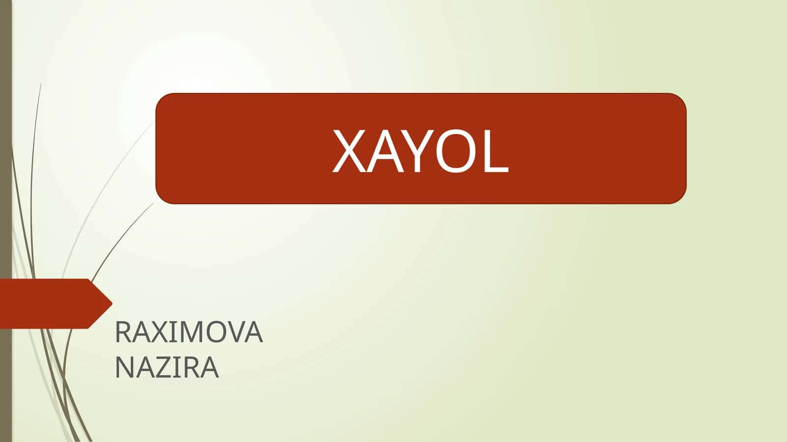 XAYOL VA IDROK 1