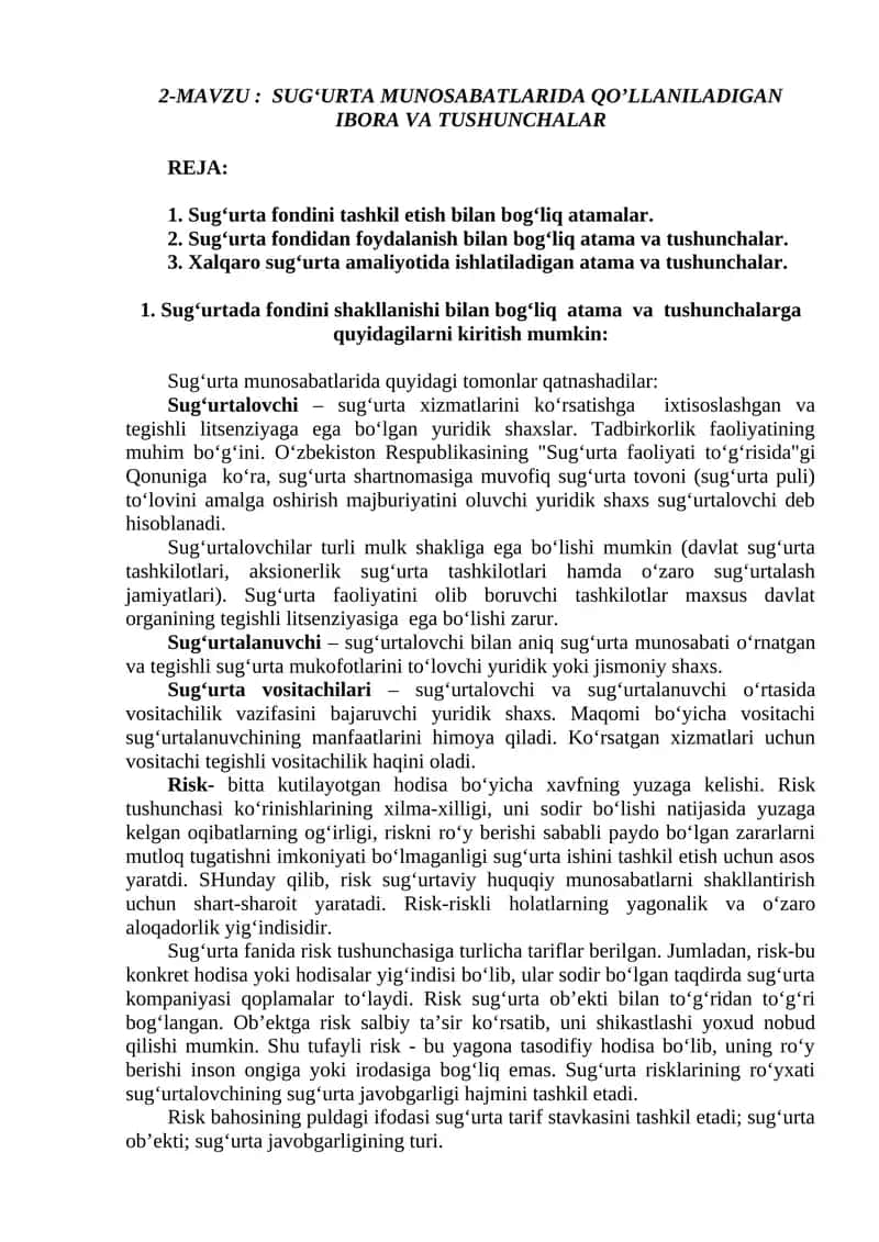 SUG‘URTA MUNOSABATLARIDA QO’LLANILADIGAN IBORA VA TUSHUNCHALAR 1