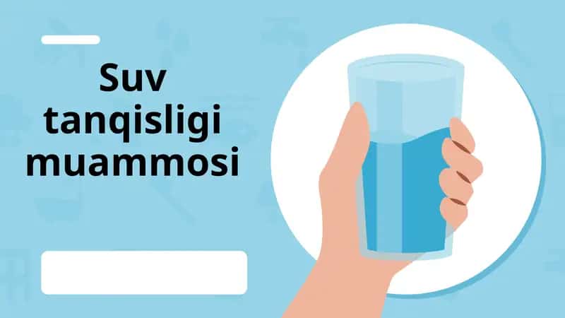 Suv tanqisligi muammosi 1