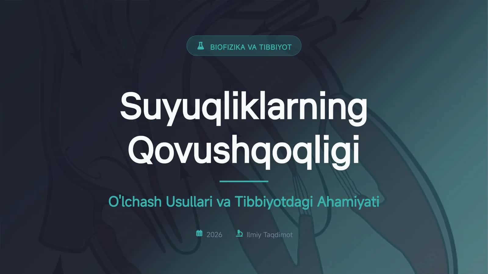 BIOFIZIKA VA TIBBIYOT 1
