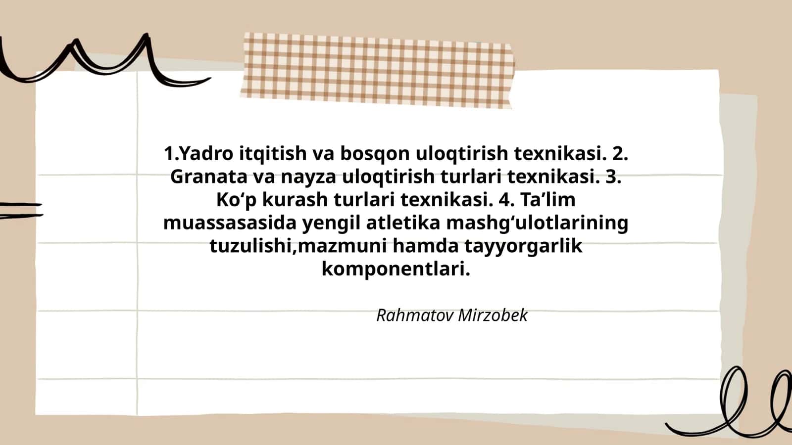 Taʼlim muassasasida yengil atletika mashgʻulotlarining tuzulishi 1