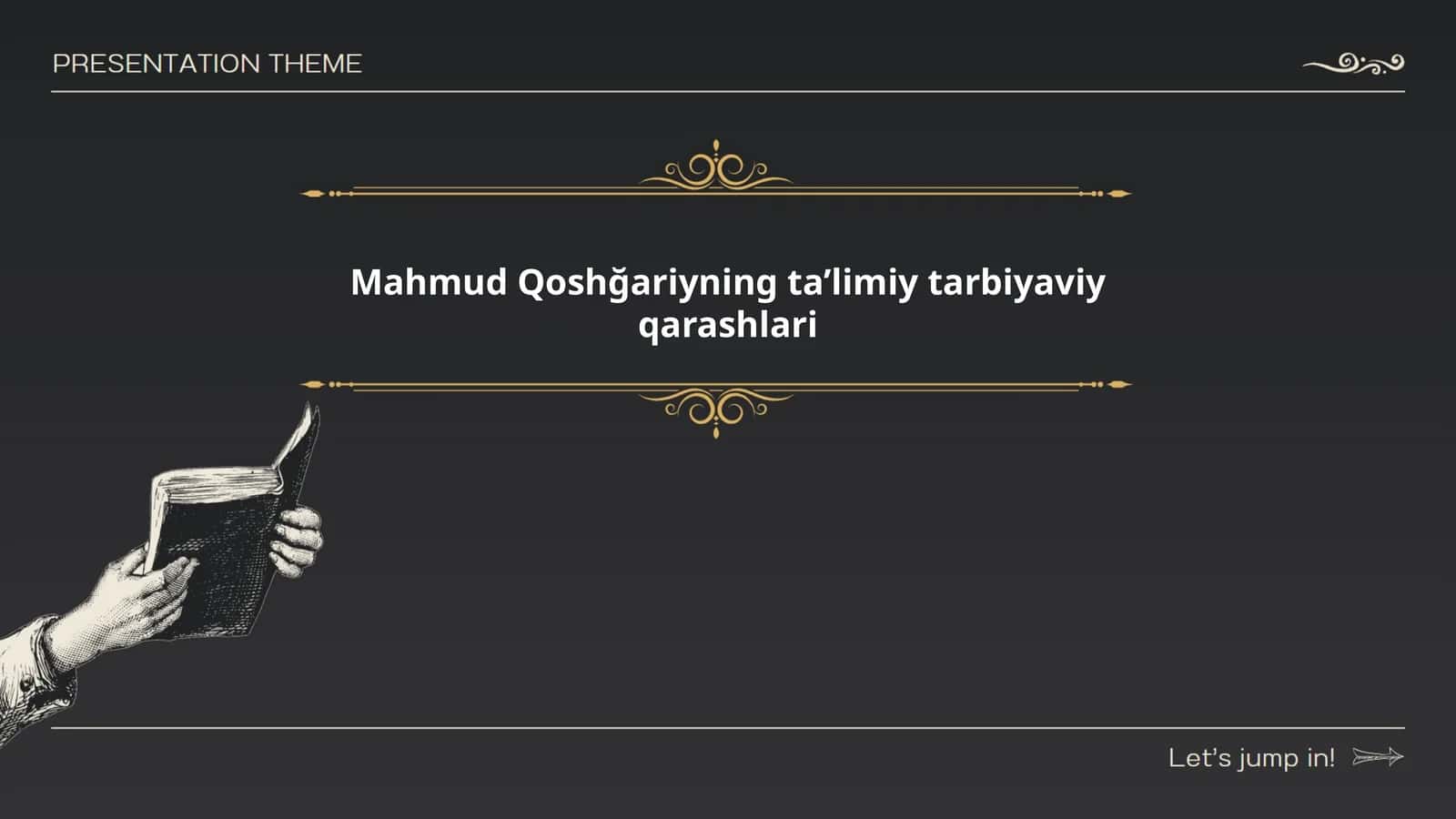 Mahmud Qoshğariyning ta’limiy tarbiyaviy qarashlari 1