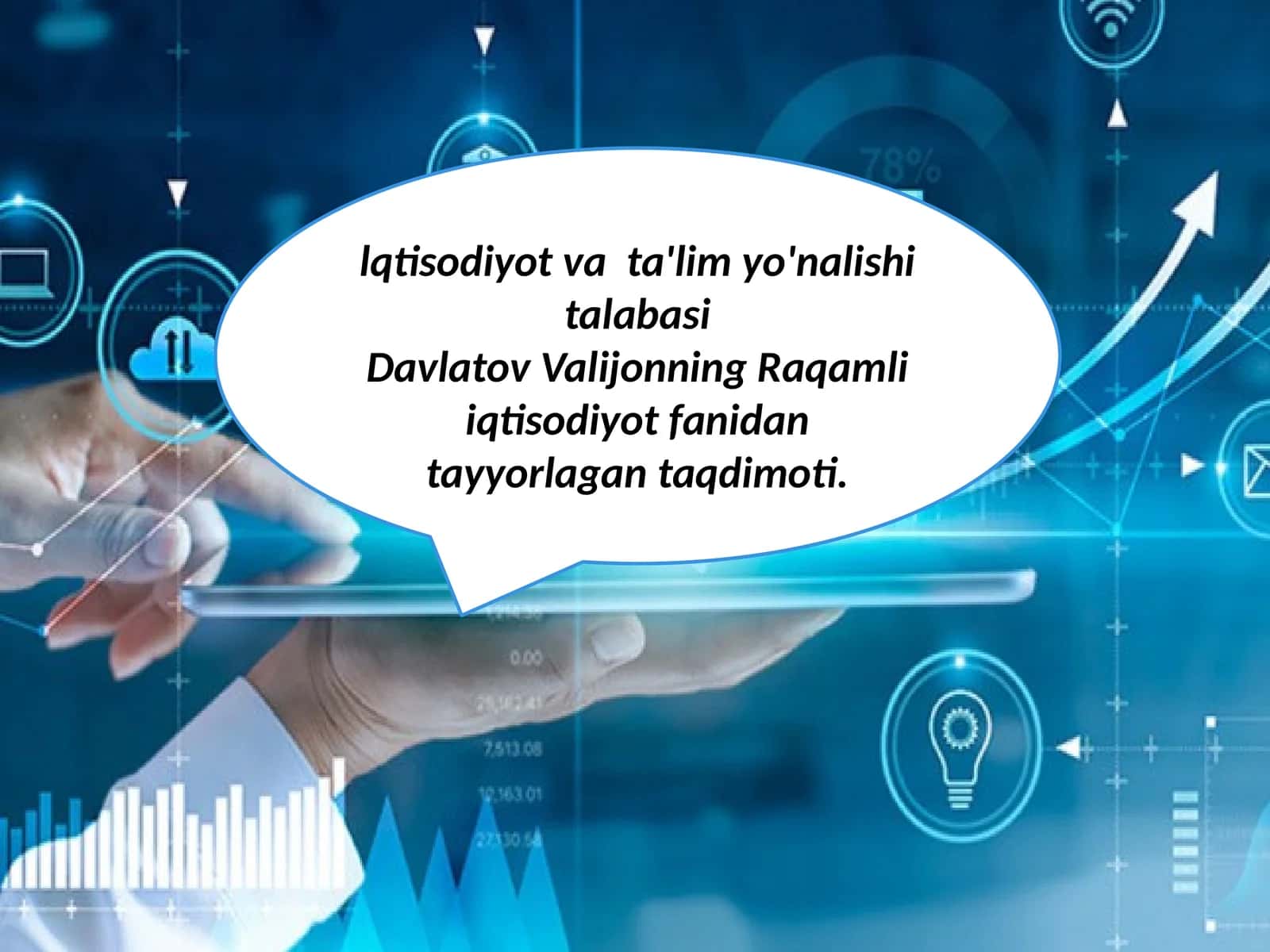 Raqamli iqtisodiyotda yangi tendensiyalar 1