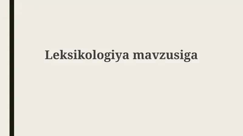 Leksikologiyamavzusiga 1