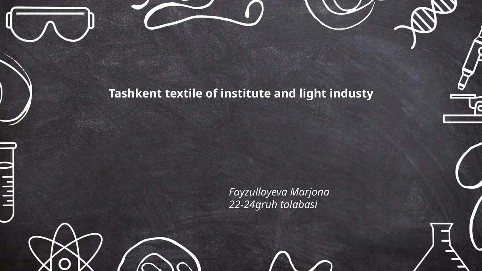 Textile Engineering and Technologies 1