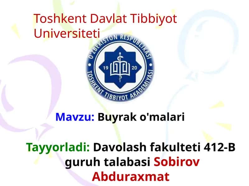 Buyrako'malari 1