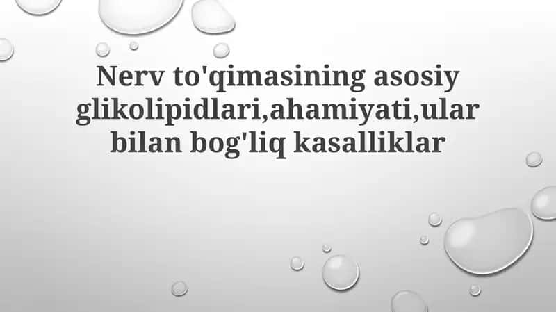 Glikolipiidlar: Hujayra-hujayra tan olish va signal uzatishda muhim bo'lgan membrana tarkibiy qismlari 1