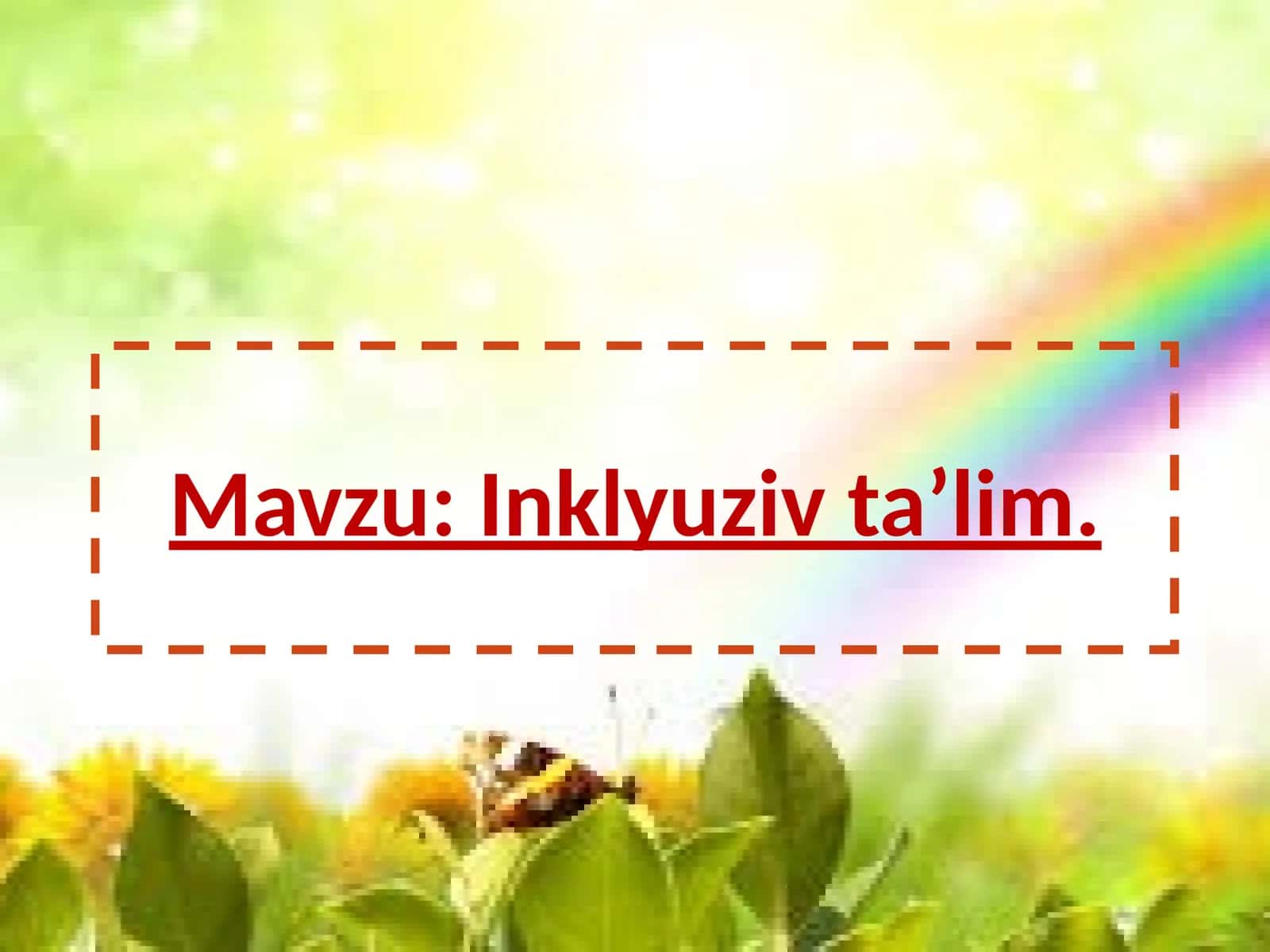 Inklyuziv taʼlim 1