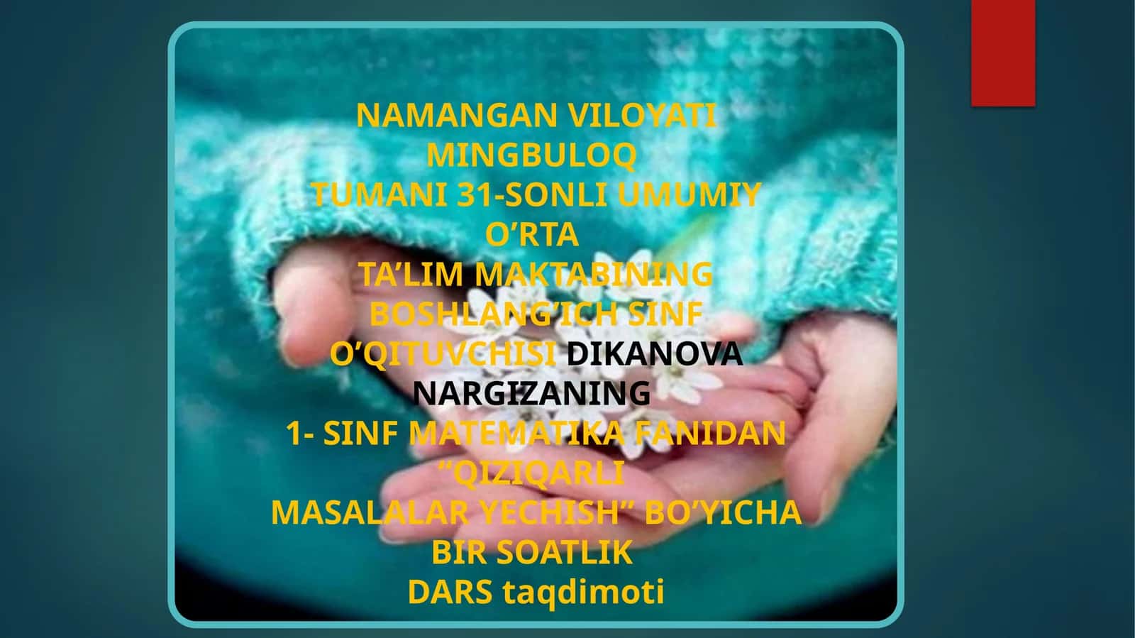 Qiziqarlimasalalaryechish 1