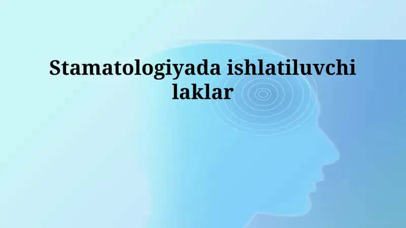 Tish Laklarining Tarixi va Rivojlanishi 1