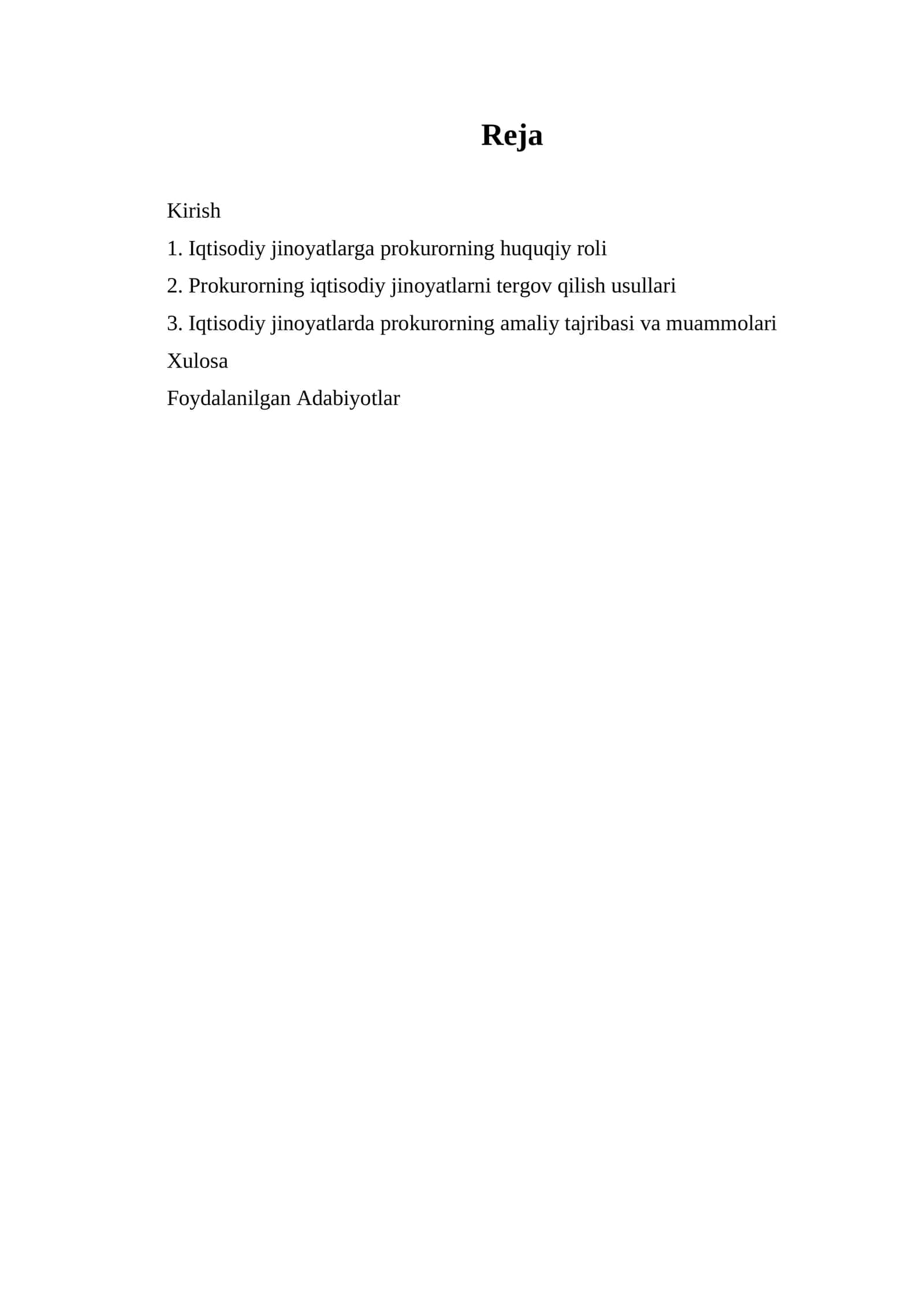 Iqtisodiy jinoyatlarga prokurorning huquqiy roli 1