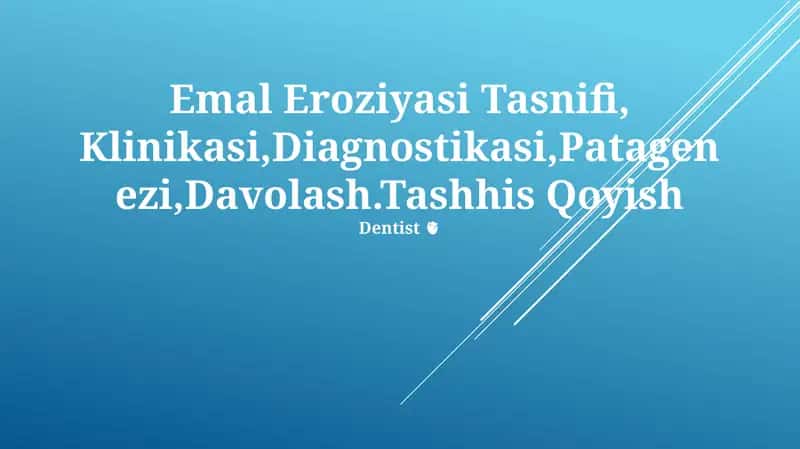Emal Eroziyasi Tasnifi 1