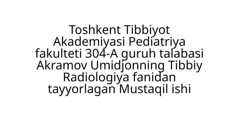 Ultrasonografiya 1