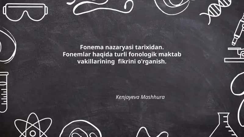 Fonema nazaryasi tarixidan 1