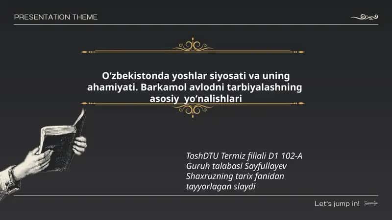 Barkamol avlodni tarbiyalashning asosiy yoʻnalishlari 1