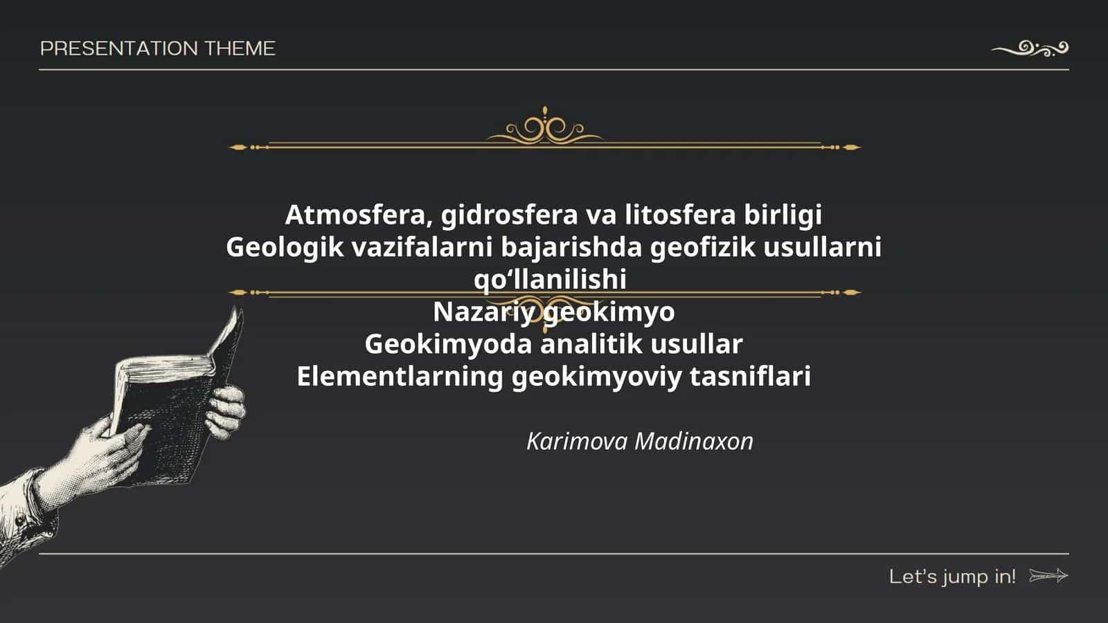 Geologik vazifalarni bajarishda geofizik usullarni qoʻllanilishi 1