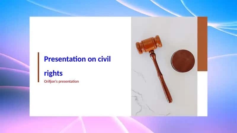 Civil Rights Presentation 1