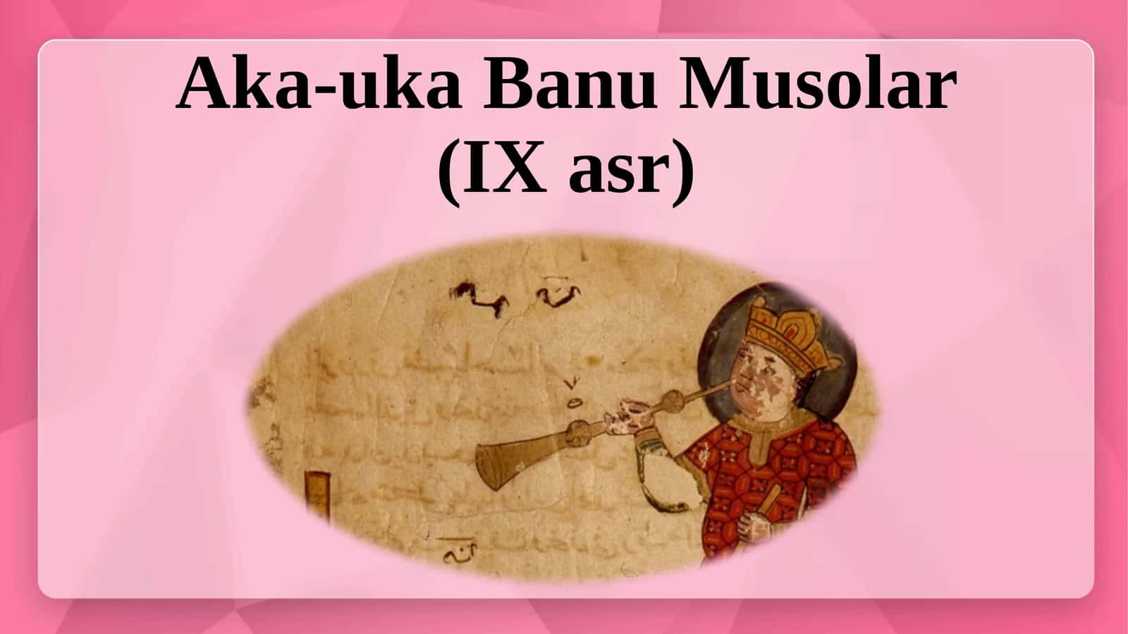 Aka-uka Banu Musolar 1