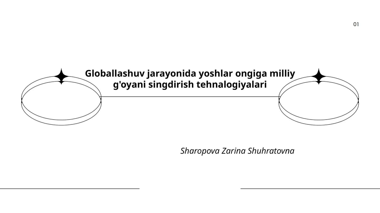 Globallashuv jarayonida yoshlar ongiga milliy g'oyani singdirish tehnalogiyalari 1