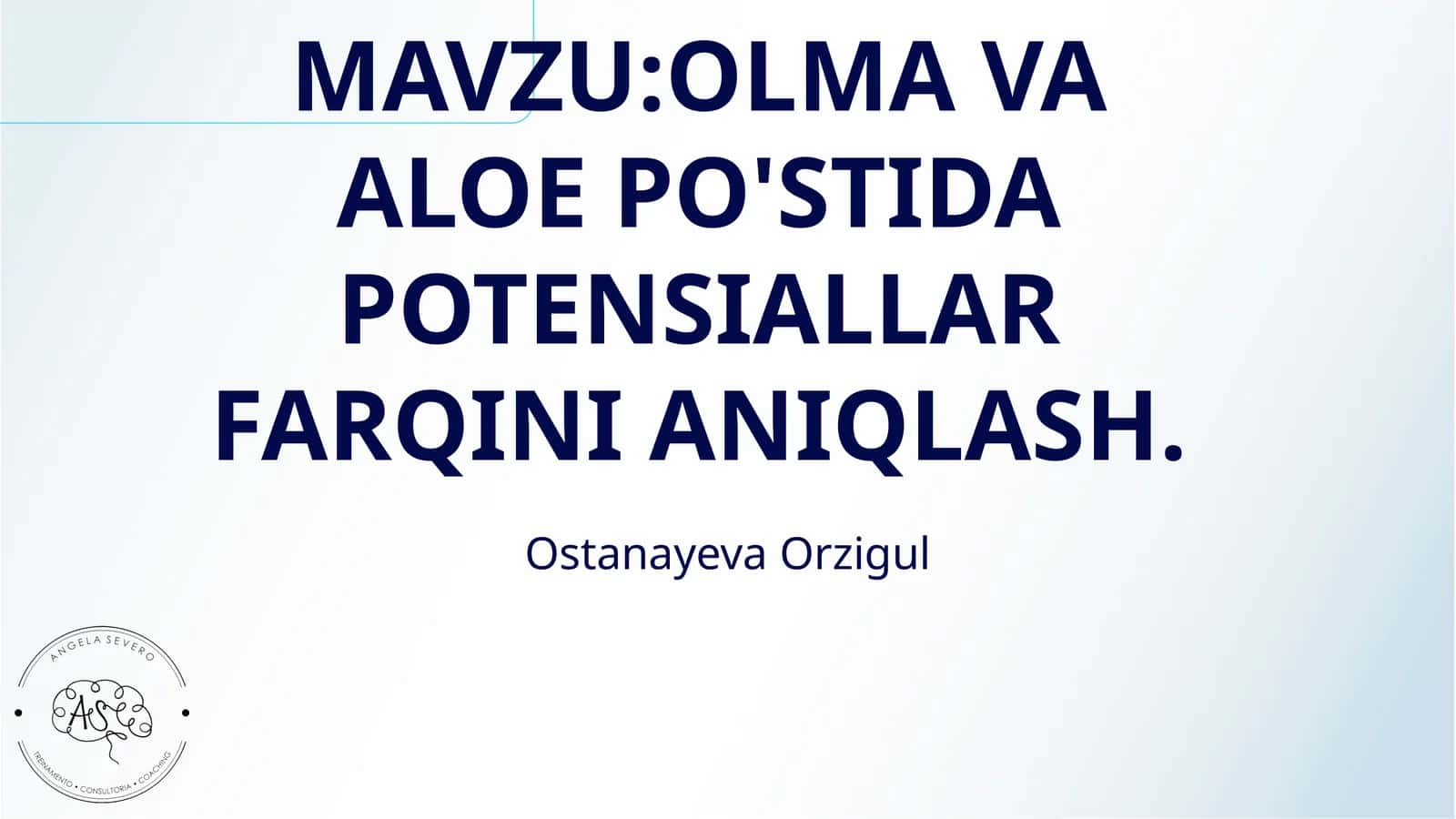 OLMA VA ALOE PO'STIDA POTENSIALLAR FARQINI ANIQLASH 1